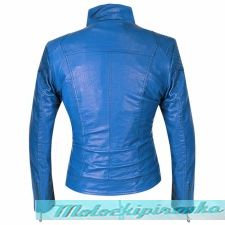 Aoxite Womens Maxim Blue Casual Jacket