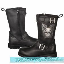 Xelement Women's Tribal Skull Boots with Poron Insoles