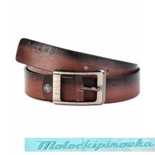 Men's Brown Leather Casual Belt
