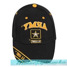 Officially Licensed Army Star Embroidered Black Military Hat