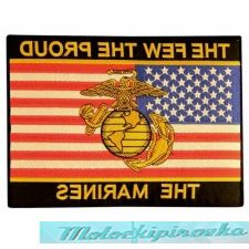     Officially Licensed The Few The Proud Marines Large Military Patch