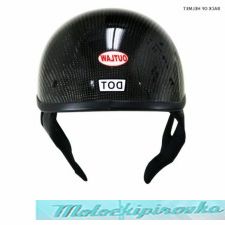 Outlaw T71-Carbon Glossy Carbon-Fiber Ultra-Light Motorcycle Helmet