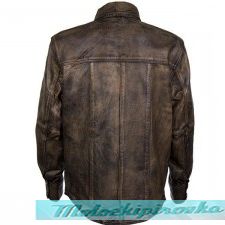 Xelement XS-908B Mens Leather Shirt