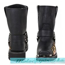 Harness Flame Motorcycle Boot