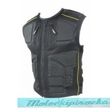  Mens Padded Vest with Tri-Tex Fabric and Mesh