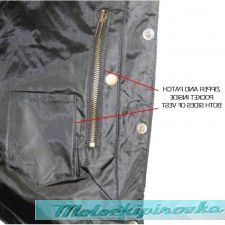 Mens 10 Pocket Premium Black Leather Vest