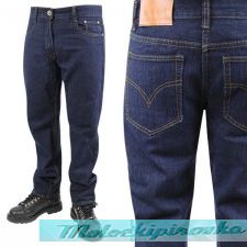 Xelement Mens Royal 34inch Inseam Dark Blue Denim Jeans