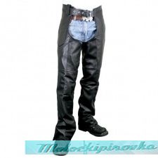 Best Seller Men's Premium Motorcycle Easy Fit Chaps with Zipper On Thigh