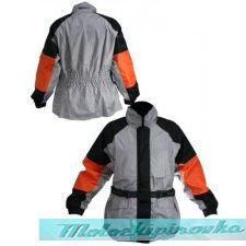   Xelement Mens 2 Piece Heat Resistant Black or Orange Rainsuit