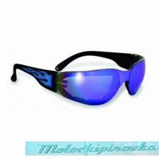 Global Vision Rider Flame G-Tech Blue Sunglasses