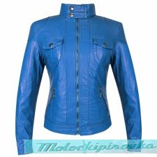 Aoxite Womens Maxim Blue Casual Jacket