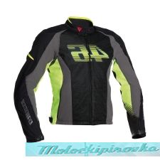 DAINESE G. VR46 AIR TEX - NERO/GIALLO-FLUO куртка текст. муж