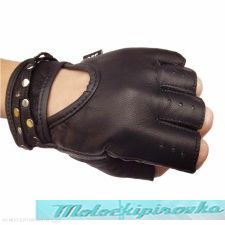 Xelement Women's Idol Fingerless Leather Gloves