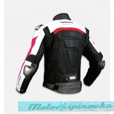 Komine JK-021 Leather M-JKT Titanite N  