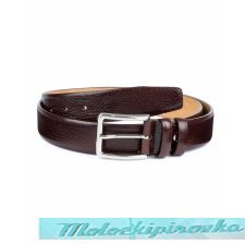 Men's Cognac Brown Leather Casual Belt