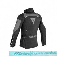 DAINESE TEMPEST 2 D-DRY JACKET - BLACK/BLACK/TOUR-RED куртка текст 50