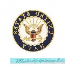 United States USN Logo Pin