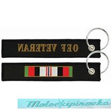 Key Chain Veteran Ribbon