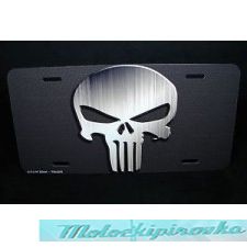 Skull License Plate