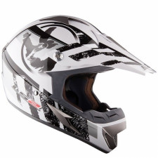 Кроссовый шлем LS2 MX433 Stripe White Black