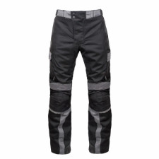 Штаны для мотоцикла текстильные Rush Discovery Pant, цвет Черный-Серый