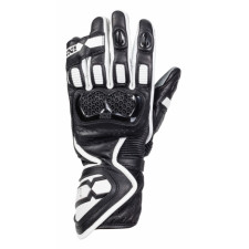 Мотоперчатки кожаные IXS Sport LD RS-200 2.0, Чёрный-Белый