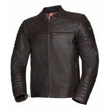 Мотоциклетная кожаная куртка IXS Classic LD Jacke Dark коричневая
