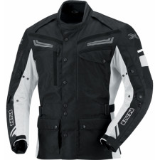 Мотоциклетная куртка текстильнаяная IXS Evans черно-серая