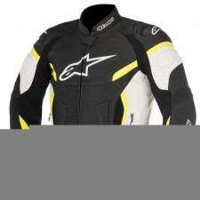 Мотоциклетная кожаная куртка Alpinestars Sp X Air Jacket, черно-белый