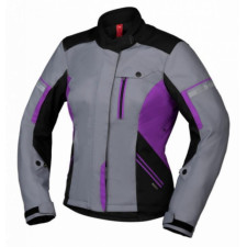 Текстильнаяная женская мотокуртка IXS Damen Jacke Tour Finja-ST 2.0, черный-серый-фиолетовый