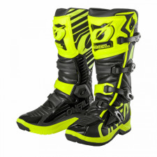 Ботинки кроссовые мотоциклетные Oneal RMX, цвет Желто-Черный