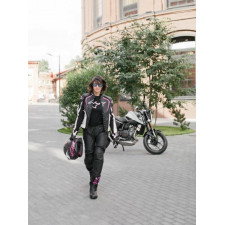 Женские мотоботы Alpinestars Stella SMX 6, черно-розовый