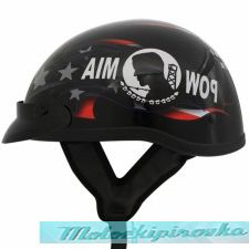Мотошлем DOT Outlaw POW Half Helmet
