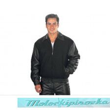 Black Classic Varsity Wool Jacket (Letterman Jacket)