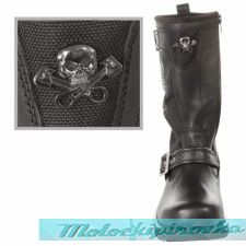 Мотоботы Xelement Mens Tribal Skull Boots with Poron Insoles