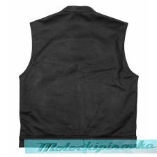 USA Leather Men's Club Vest