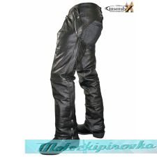 Мужские мотоциклетные штаны Xelement Mens Cowhide Leather Motorcycle Chaps