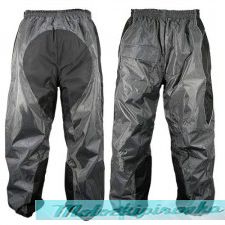 Xelement Black-Gray 2-piece Motorcycle Rainsuit