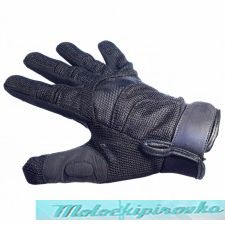 Xelement XG-879 Leather-and-Mesh Motorcycle Gloves