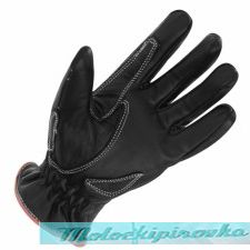  Xelement Womens Classic Zippered Black or Pink Leather Motorcycle Gloves