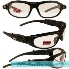 Global Vision Hi-Beam Clear Sunglasses