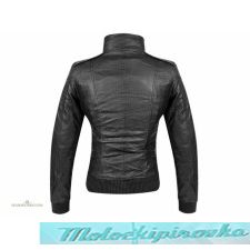 Bershka Womens Moto Black Casual Jacket