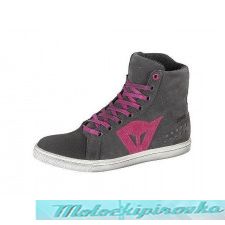 DAINESE STREET BIKER AIR LADY SHOES - GRAY/ORCHID   40
