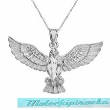 Eagle With Snake Choker Necklace