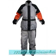   Xelement Mens 2 Piece Heat Resistant Black or Orange Rainsuit